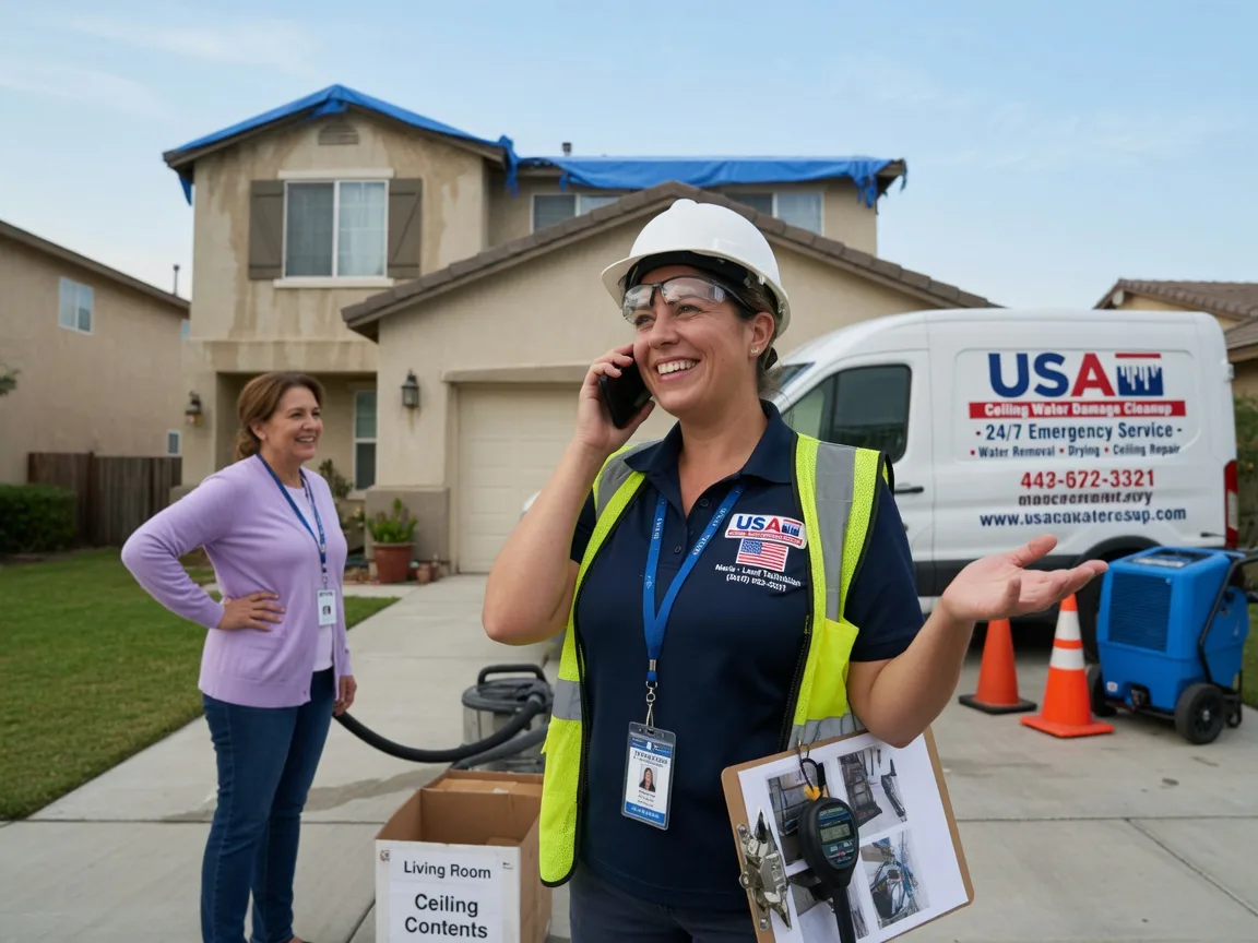 Ceiling Water Damage Restoration Kimbolton, OH FAQs